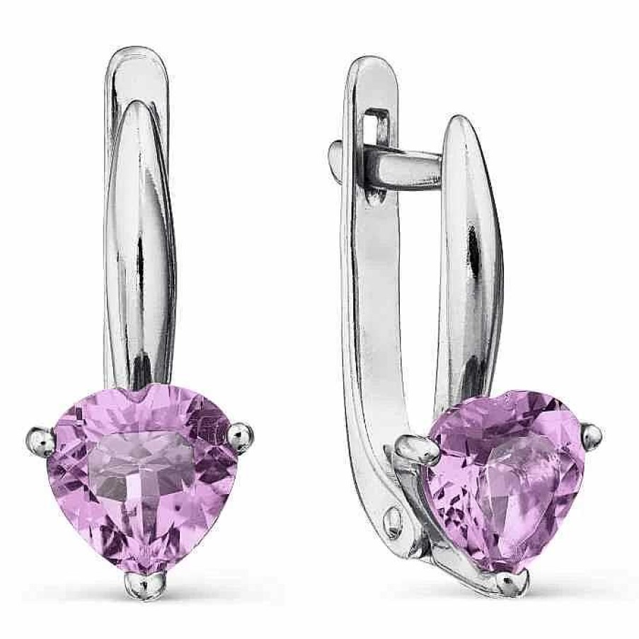 Ohrringe Zolotoy | Ohrringe Mit Amethyst