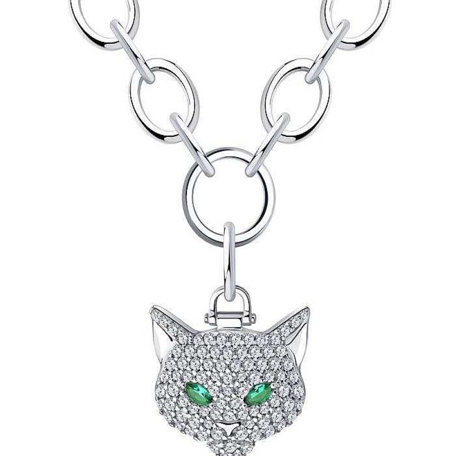 Ketten Zolotoy | Kette 925 Sterling Silber Mit Zirkonia Collier