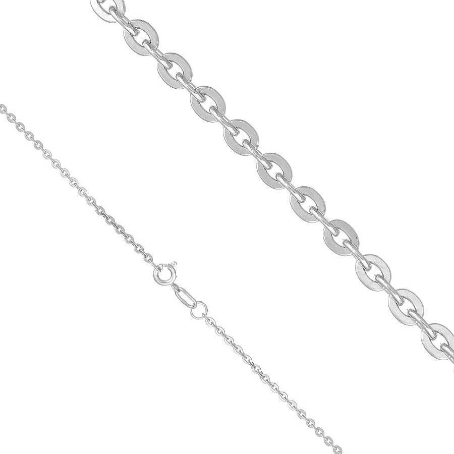 Ketten Zolotoy | Kette "Anker" 925 Sterling Silber