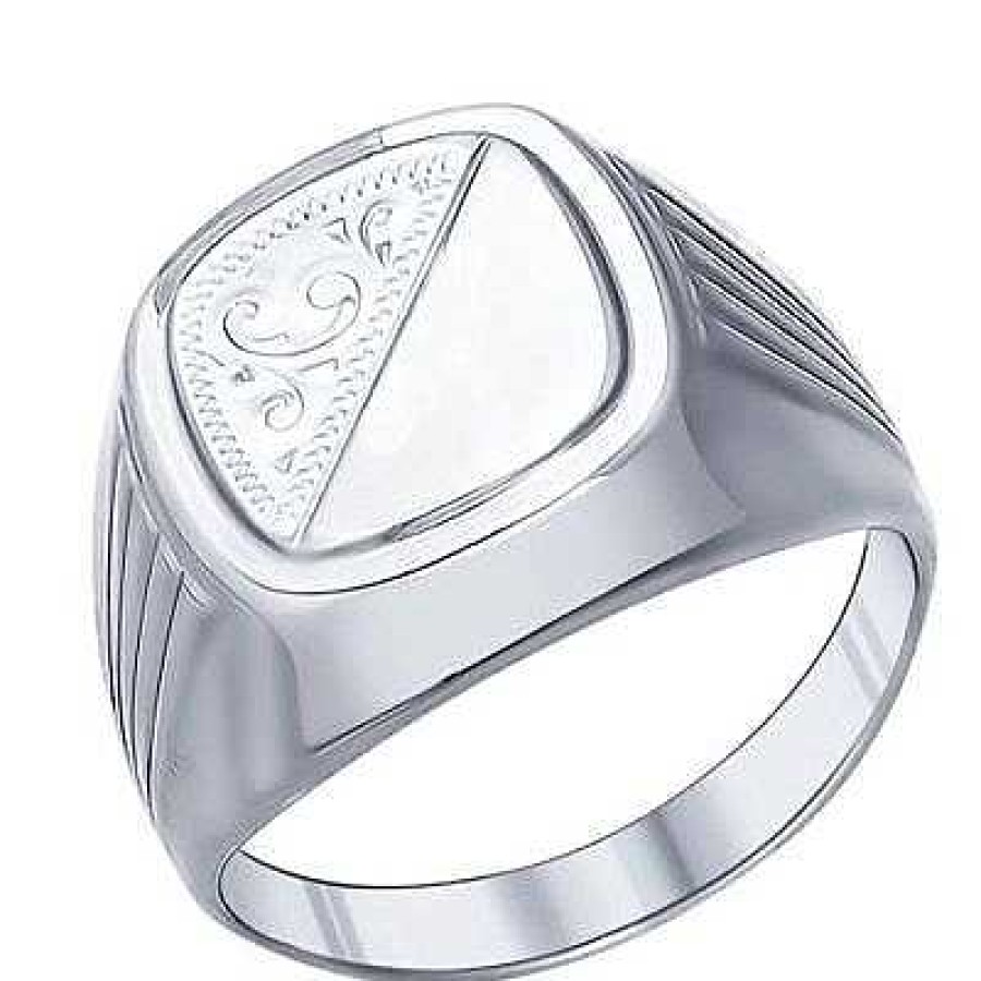 Ringe Zolotoy | Herren Ring 925 Silber Siegelring