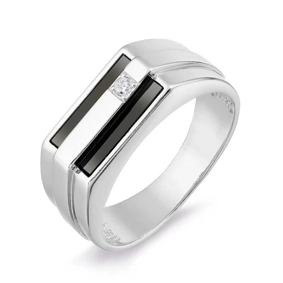 Ringe Zolotoy | Herren Ring Mit Zirkonia 925 Silber