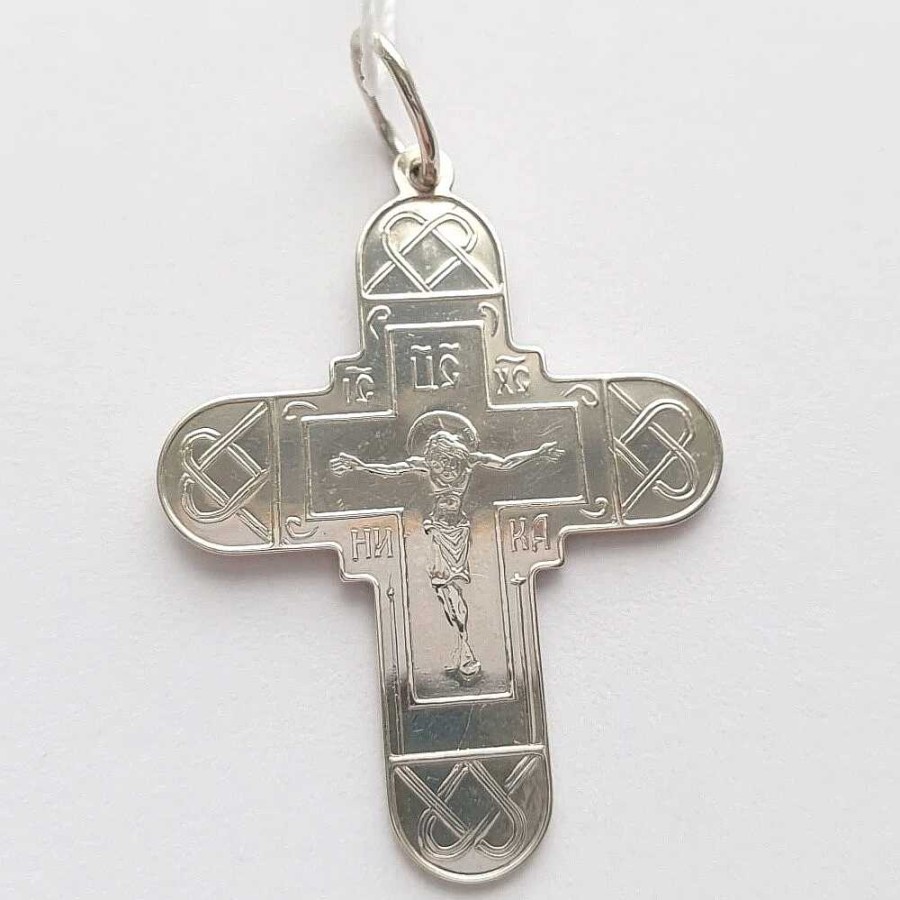 Kreuze Zolotoy | Kreuz 925 Silber Segne Und Rette Taufkreuz