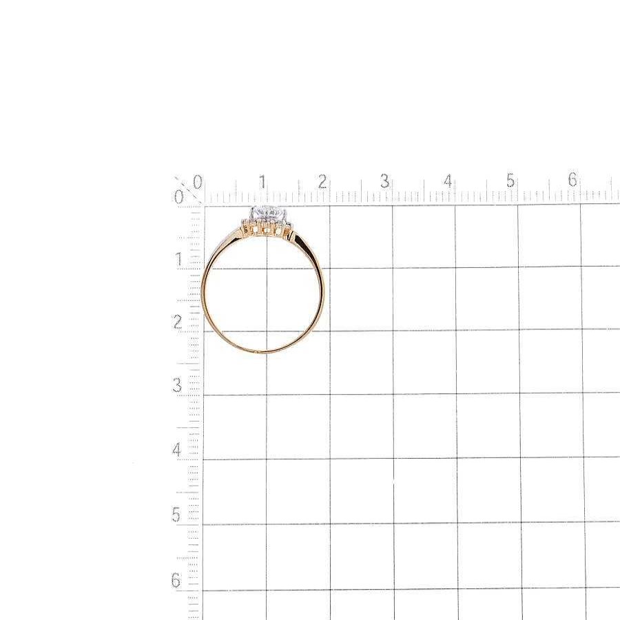 Ringe Zolotoy | Ring F R Damen Gold 585 Mit Zirkonia