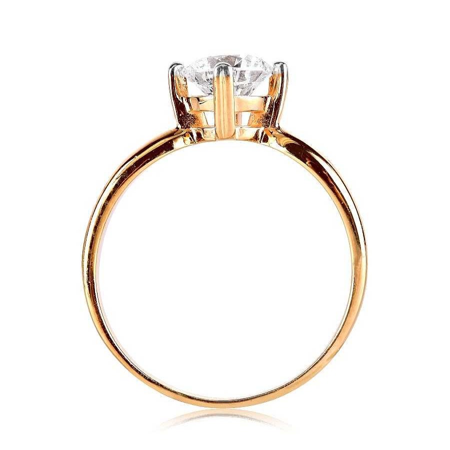 Ringe Zolotoy | Solit Rring Gold Ring Mit Zirkonia