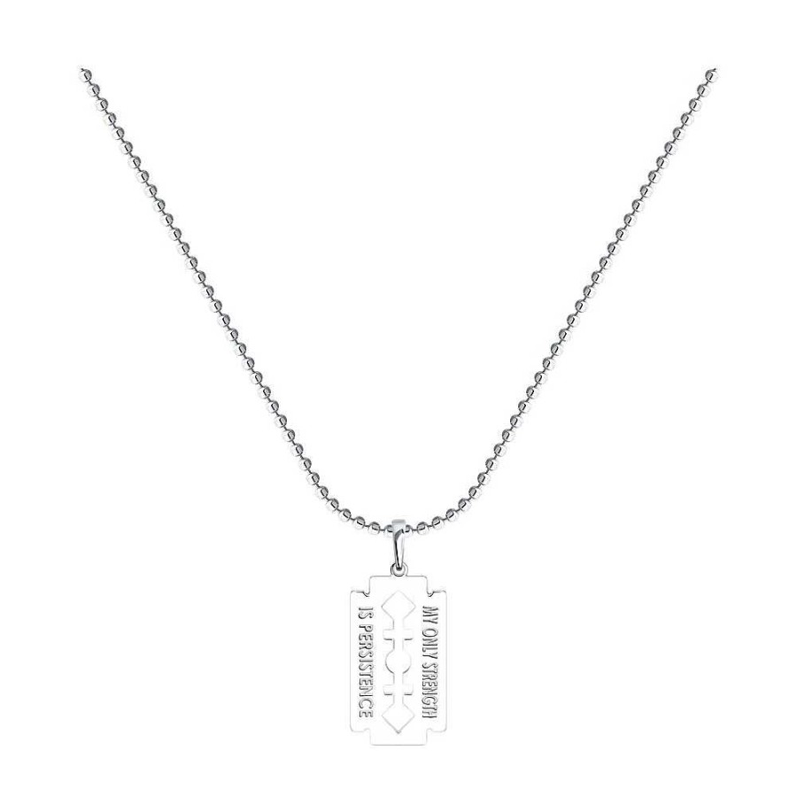 Ketten Zolotoy | Collier "Rasierklinge" 925 Silber