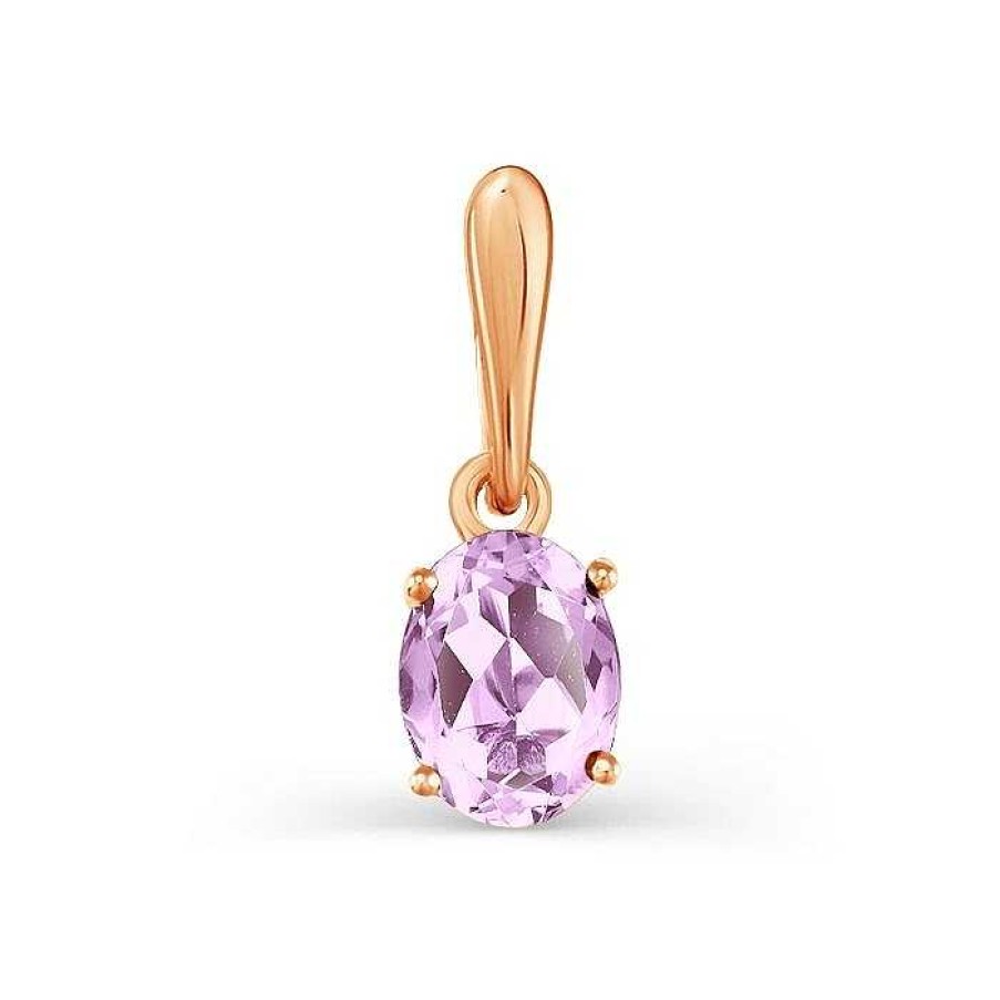 Anh Nger Zolotoy | Anh Nger Mit Amethyst 585 Rotgold