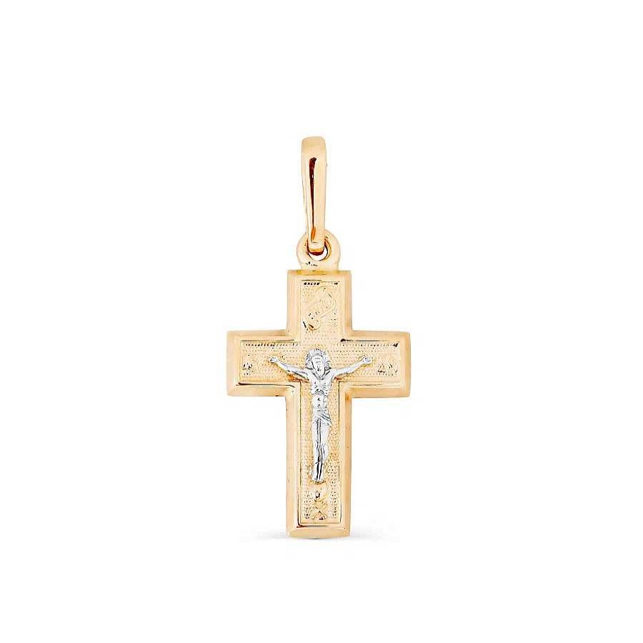 Kreuze Zolotoy | Kreuz Anh Nger "Orthodox" 585 Rotgold