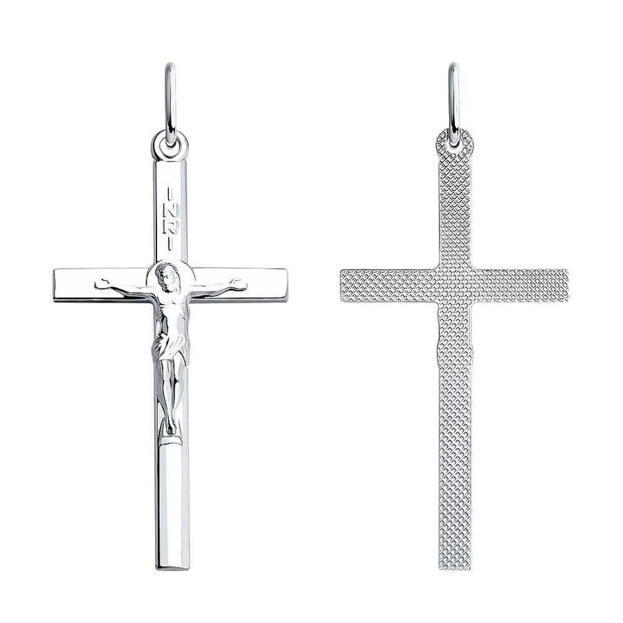 Kreuze Zolotoy | Kreuz 925 Silber "Segne Und Rette"