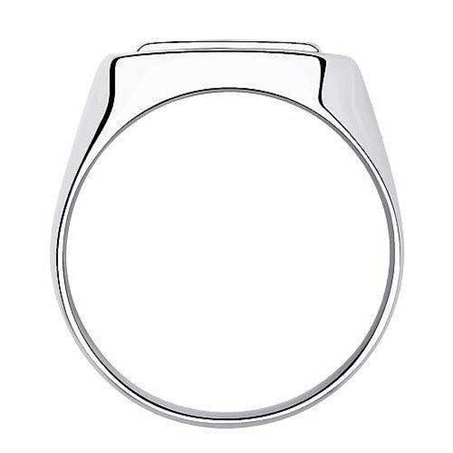 Ringe Zolotoy | Herren Ring 925 Silber Siegelring Mit Gravur