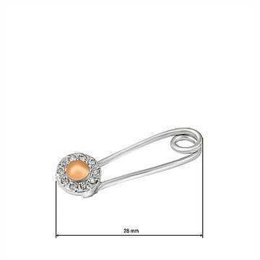 Broschen Zolotoy | Brosche Pin 925 Silber Anstecknadel