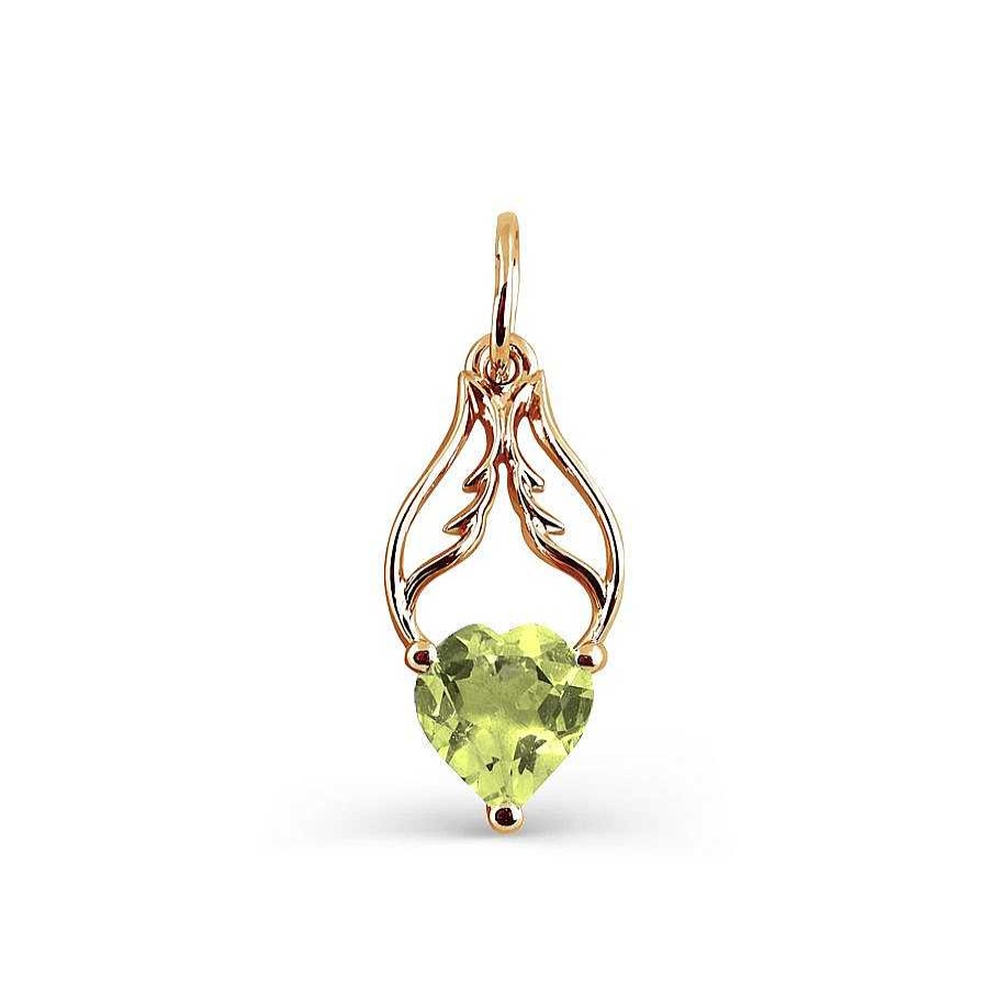 Anh Nger Zolotoy | Anh Nger Mit Peridot 585 Rotgold