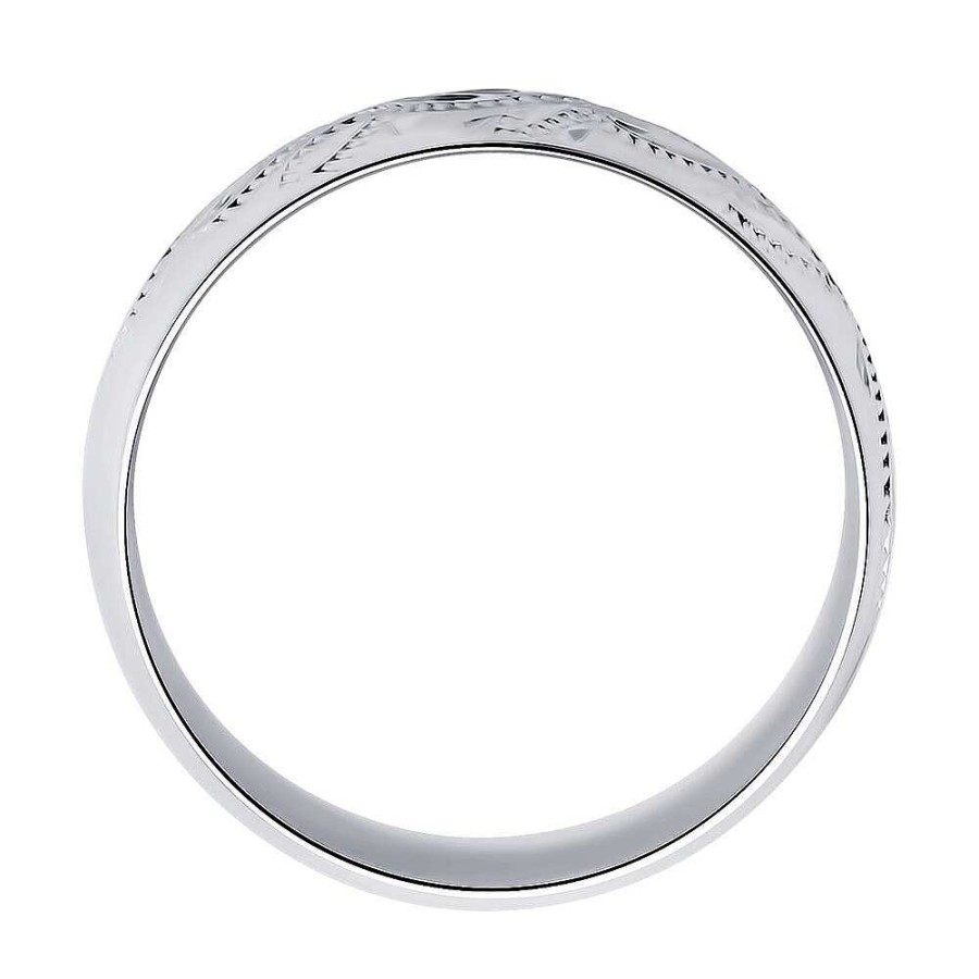 Ringe Zolotoy | Trauring 5Mm Fr Sung Gravur Fingerring Silber 925