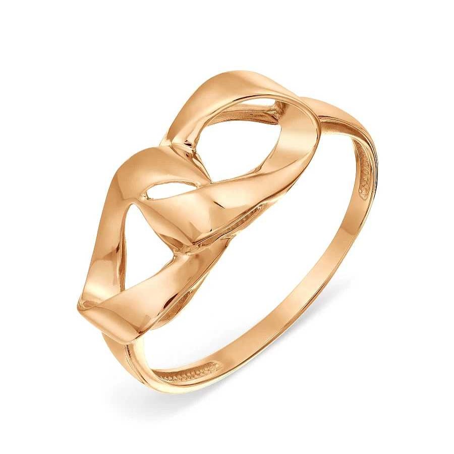 Ringe Zolotoy | Damen Ring 585 Rotgold - Modern