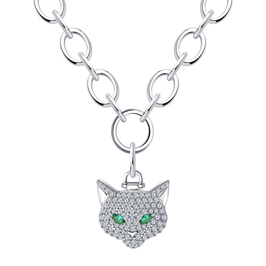 Ketten Zolotoy | Kette 925 Sterling Silber Mit Zirkonia Collier