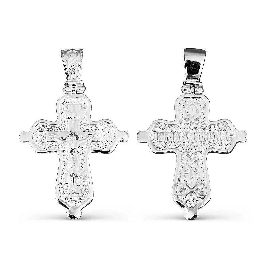 Kreuze Zolotoy | Kreuz Anh Nger "Orthodox" 925 Silber