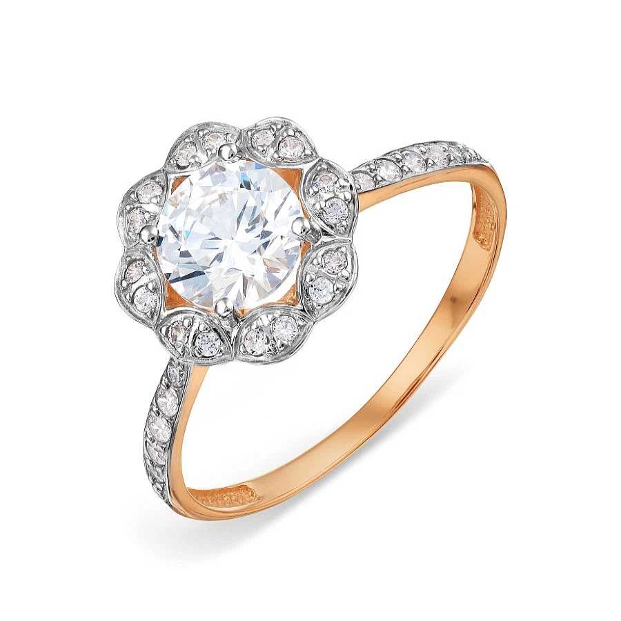 Ringe Zolotoy | Damen Ring Mit Zirkonia Gold 585