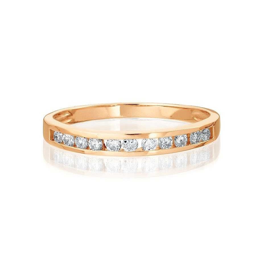 Ringe Zolotoy | Damen Ring Gold 585 Mit Brillanten Verlobungsring