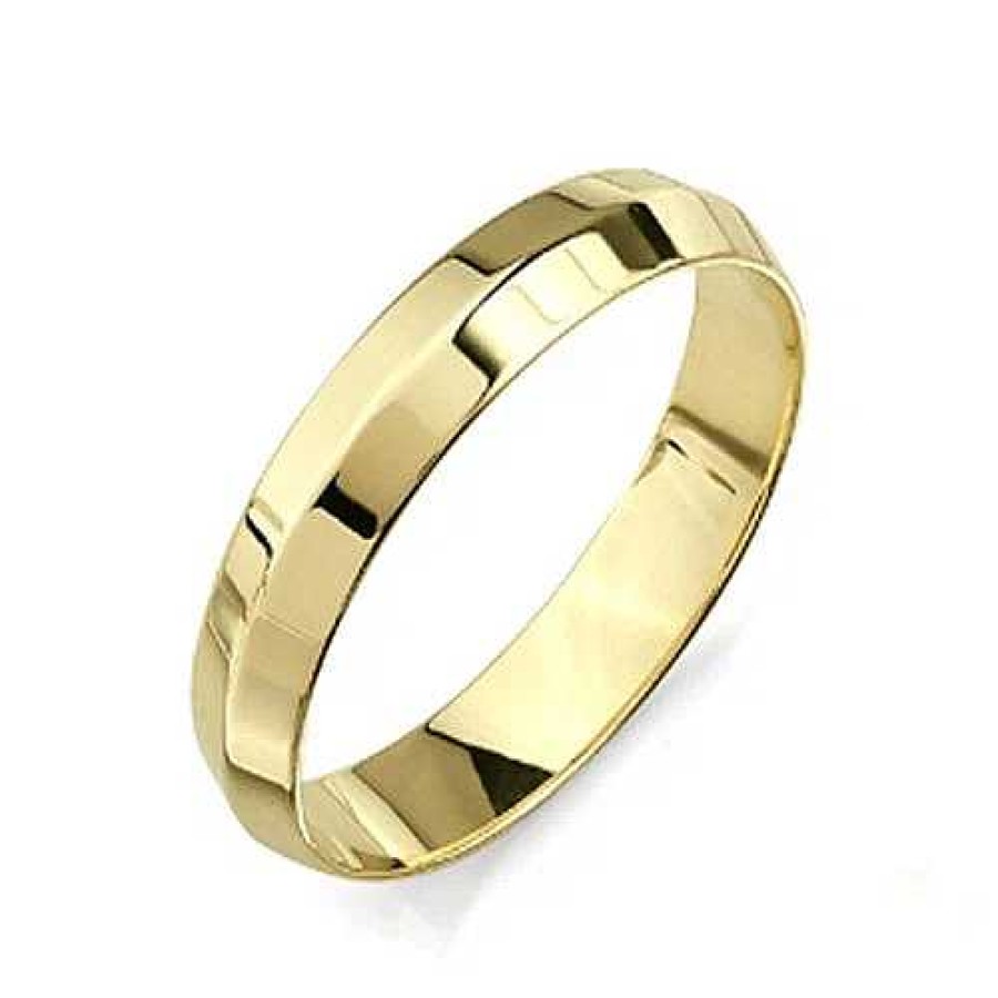 Ringe Zolotoy | Trauring 585 Gelbgold Glatt