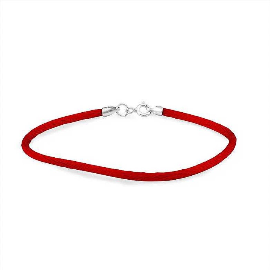 Armb Nder Zolotoy | Seidenarmband Rot 925 Silber