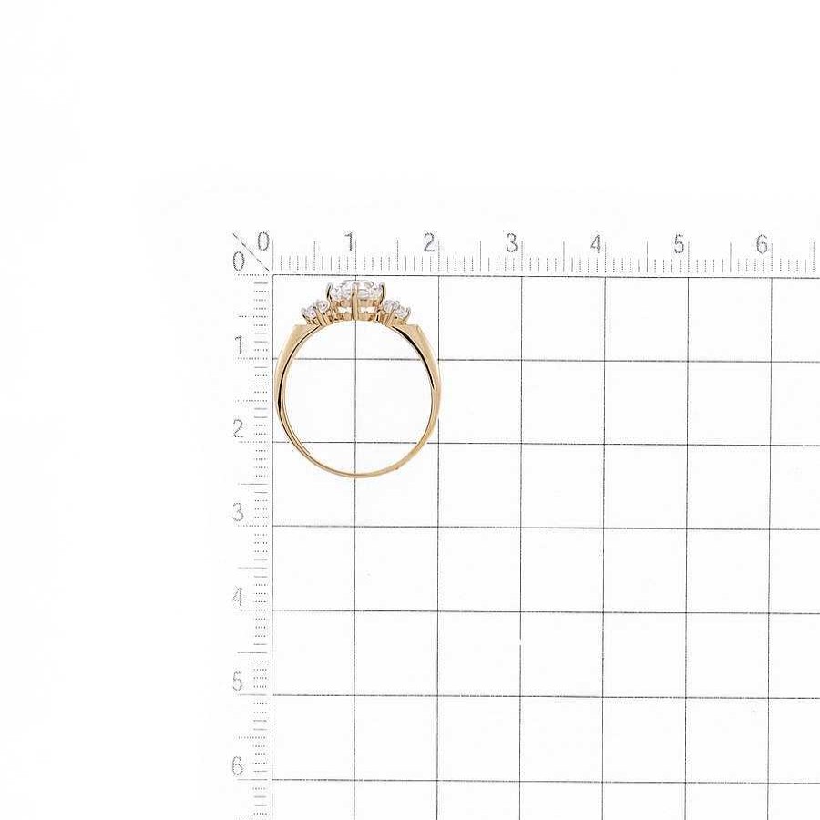 Ringe Zolotoy | Solit Rring Gold Ring Mit Zirkonia