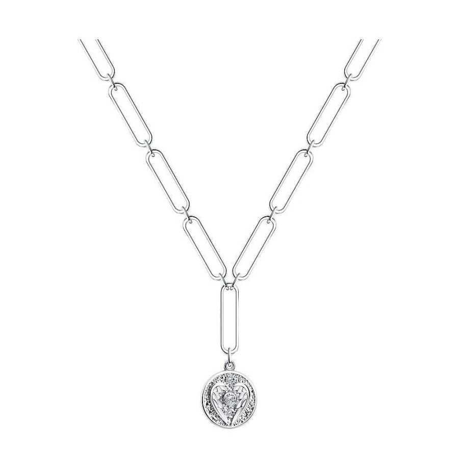 Ketten Zolotoy | Collier "Herz" 925 Silber Mit Zirkonia