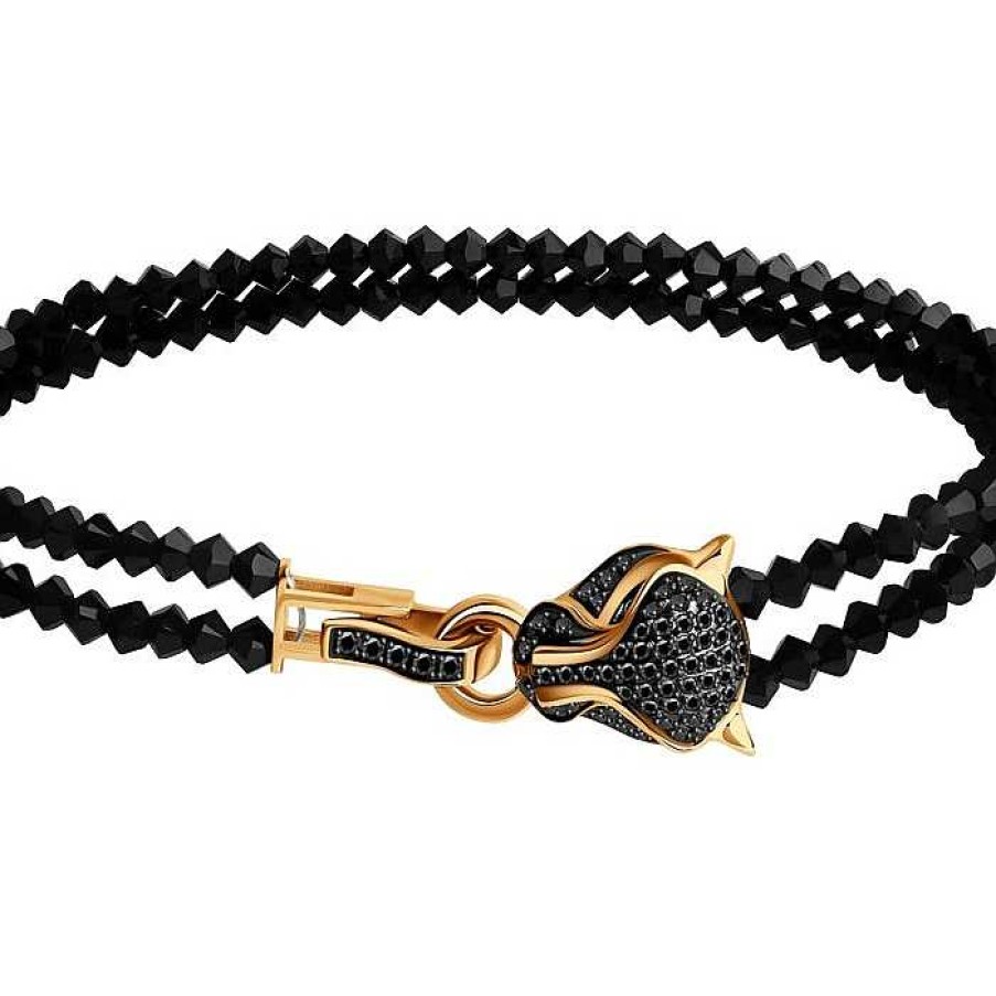 Armb Nder Zolotoy | Armband 585 Rotgold Brillant Kristall Smaragd