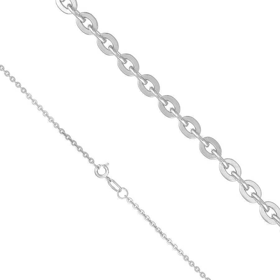 Ketten Zolotoy | Kette "Anker" 925 Sterling Silber