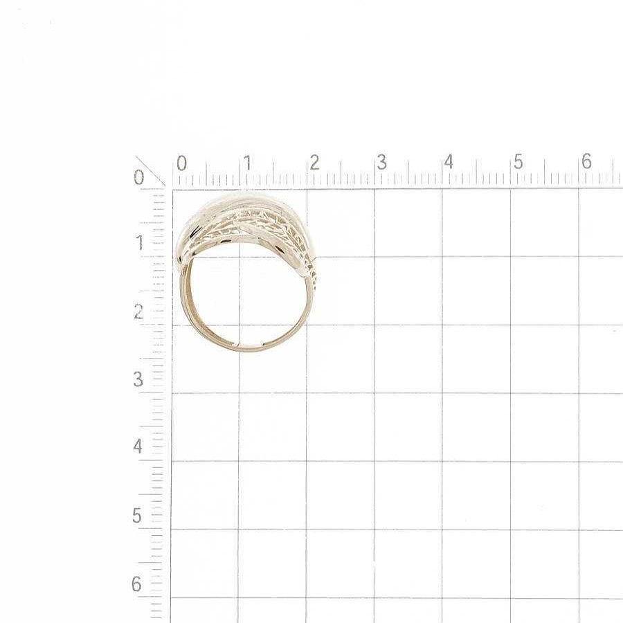 Ringe Zolotoy | Damen Ring 585 Rotgold Filigran