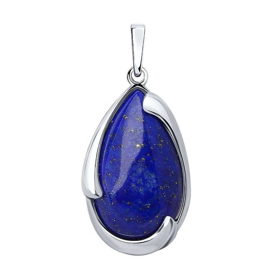 Anh Nger Zolotoy | Kette Anh Nger 925 Silber Lapis-Stein