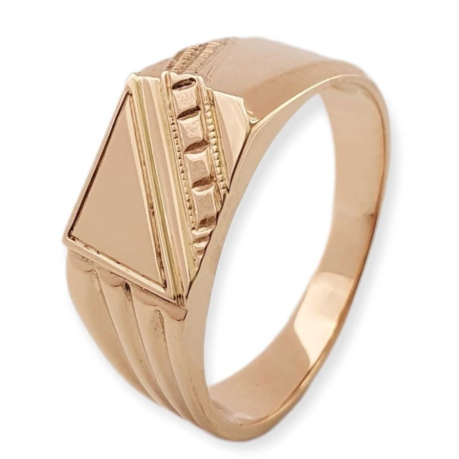 Ringe Zolotoy | Herren Ring 585 Rotgold