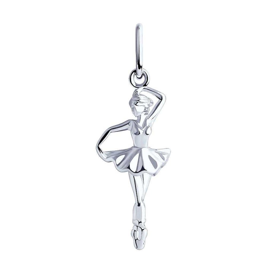 Anh Nger Zolotoy | Kettenanh Nger "Ballerina" 925 Silber