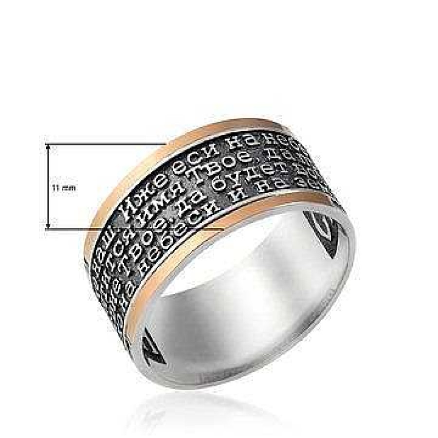 Ringe Zolotoy | Damen & Herren Ring 925 Silber Mit Einem Gebet