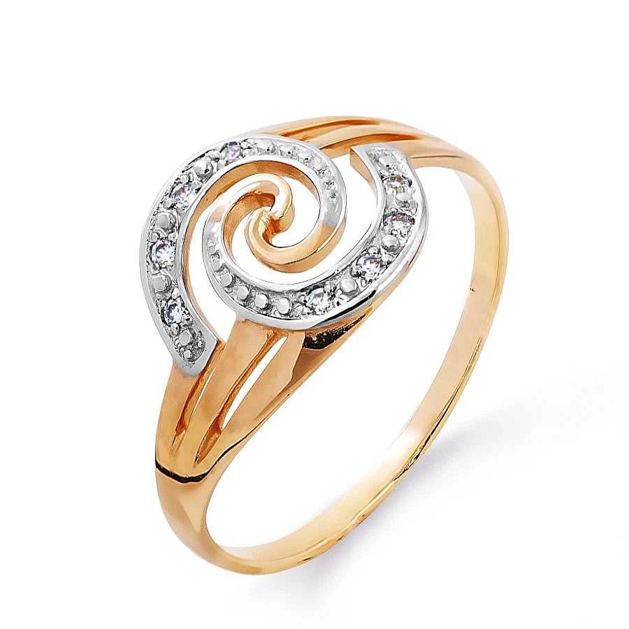 Ringe Zolotoy | Damen Ring Mit Zirkonia | 585 Rotgold