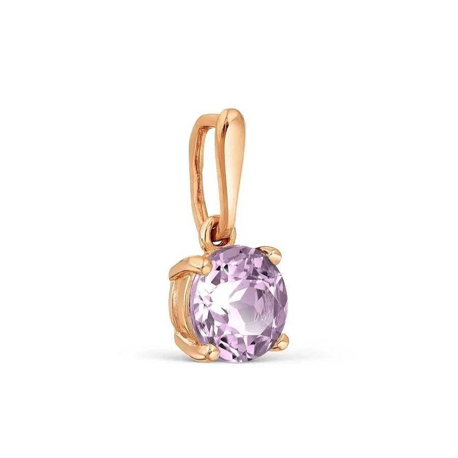 Anh Nger Zolotoy | Anh Nger Mit Amethyst 585 Rotgold