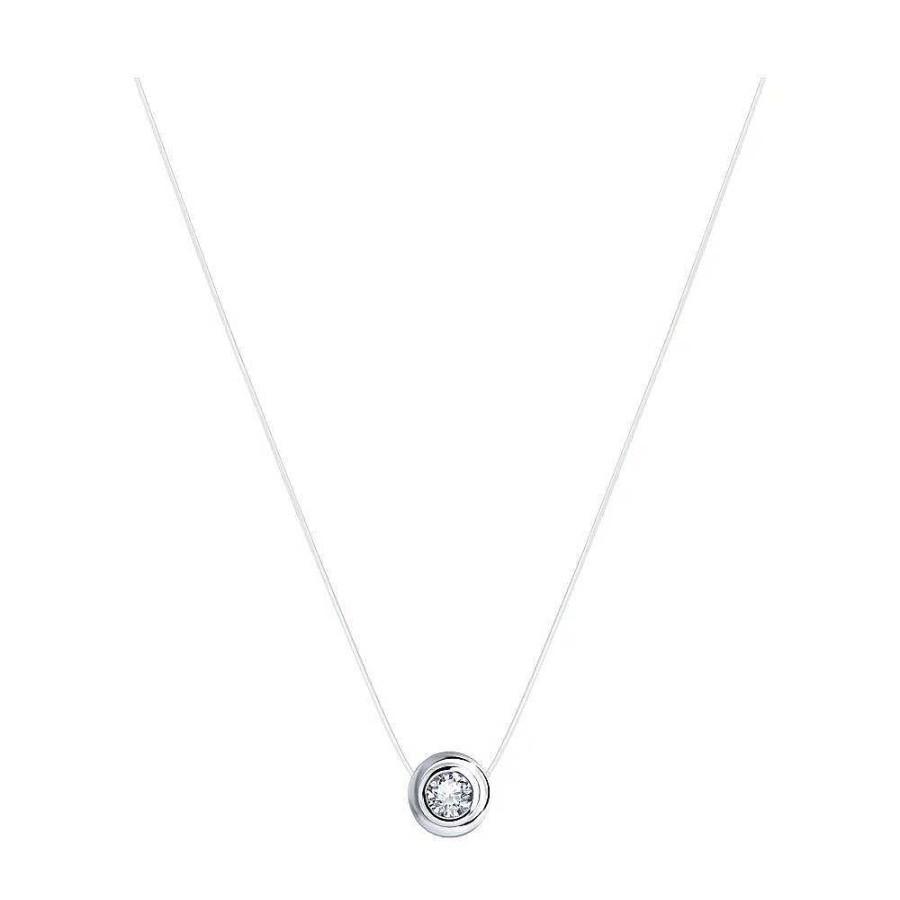 Ketten Zolotoy | Collier Mit Anh Nger 925 Silber Zirkonia