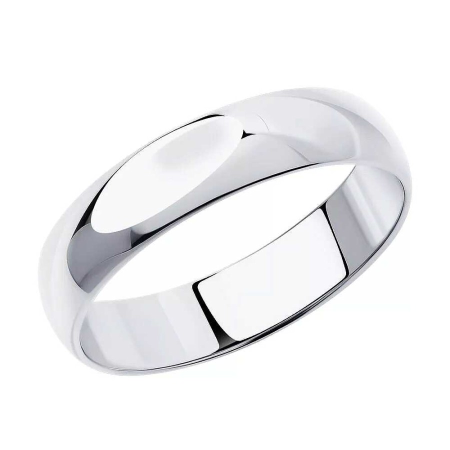 Ringe Zolotoy | Trauring 4,0 Mm 925 Silber Glatt