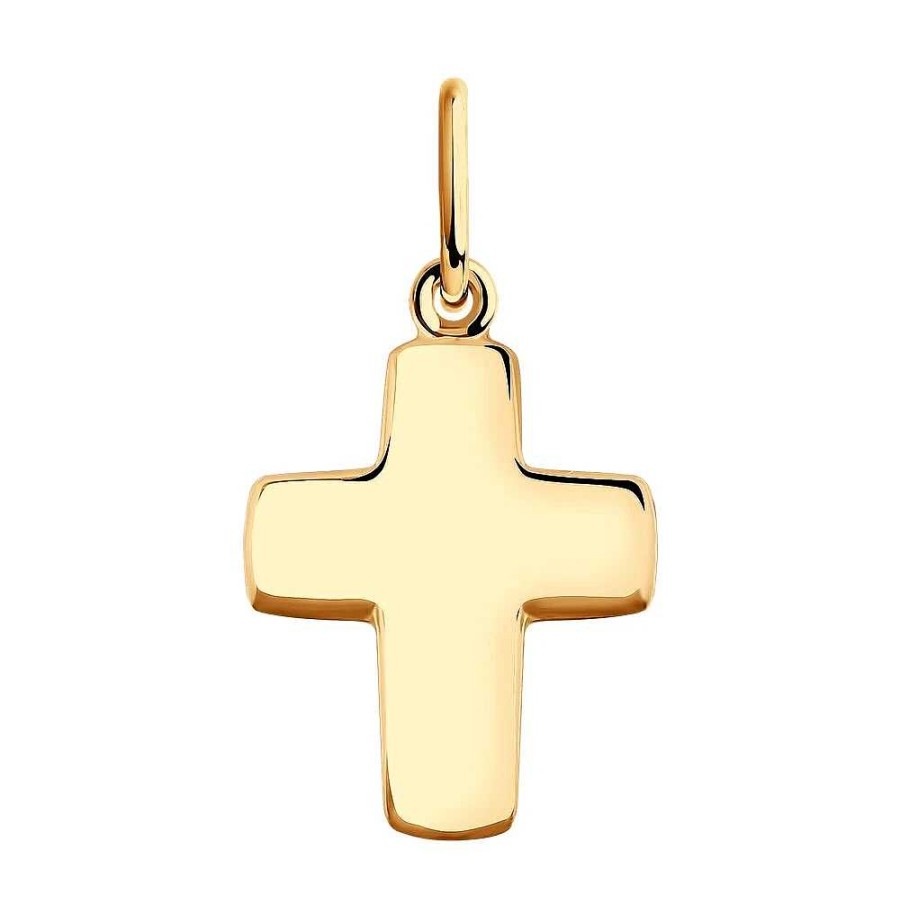 Kreuze Zolotoy | Kreuzanh Nger 585 Rotgold Schmuck Kreuz