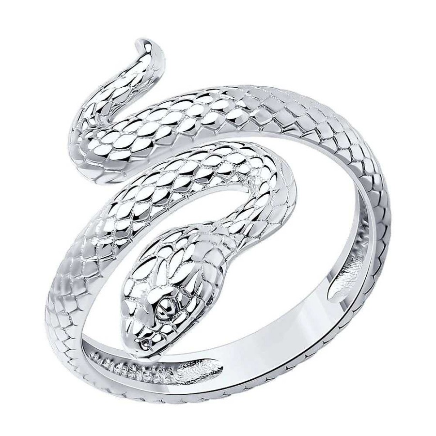 Ringe Zolotoy | Damen Ring "Schlange" 925 Silber