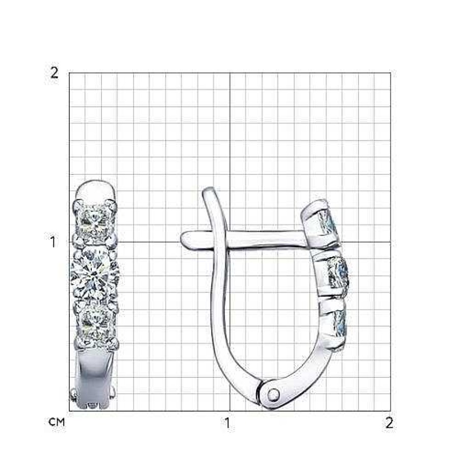 Ohrringe Zolotoy | Ohrringe 925 Silber Mit Zirkonia