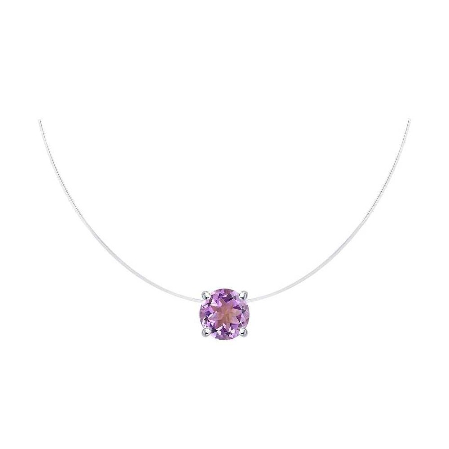 Ketten Zolotoy | Collier 925 Silber Amethyst