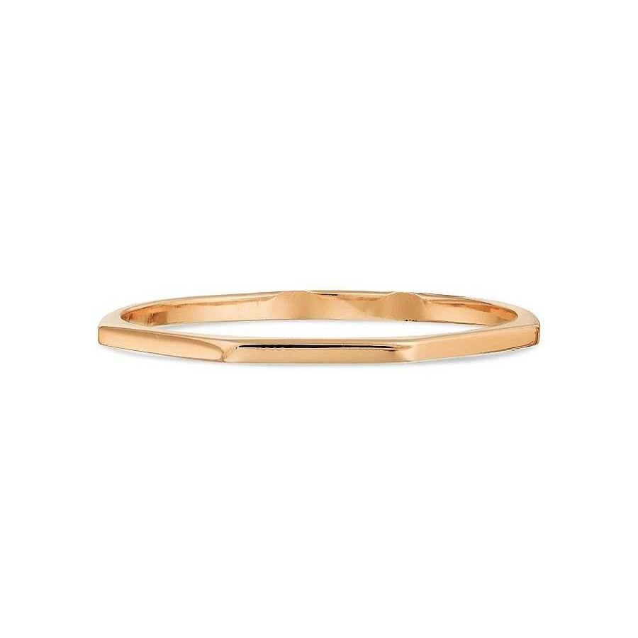 Ringe Zolotoy | Damen Ring 585 Rotgold - Eckig