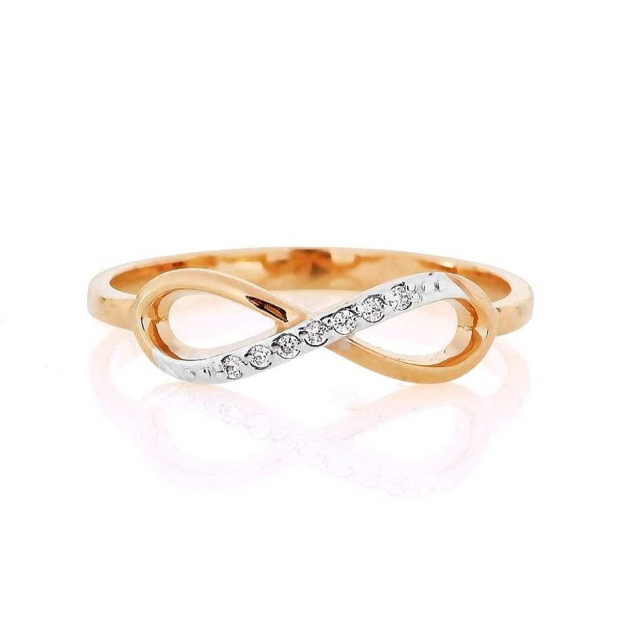 Ringe Zolotoy | Infinity Ring F R Damen 585 Rotgold