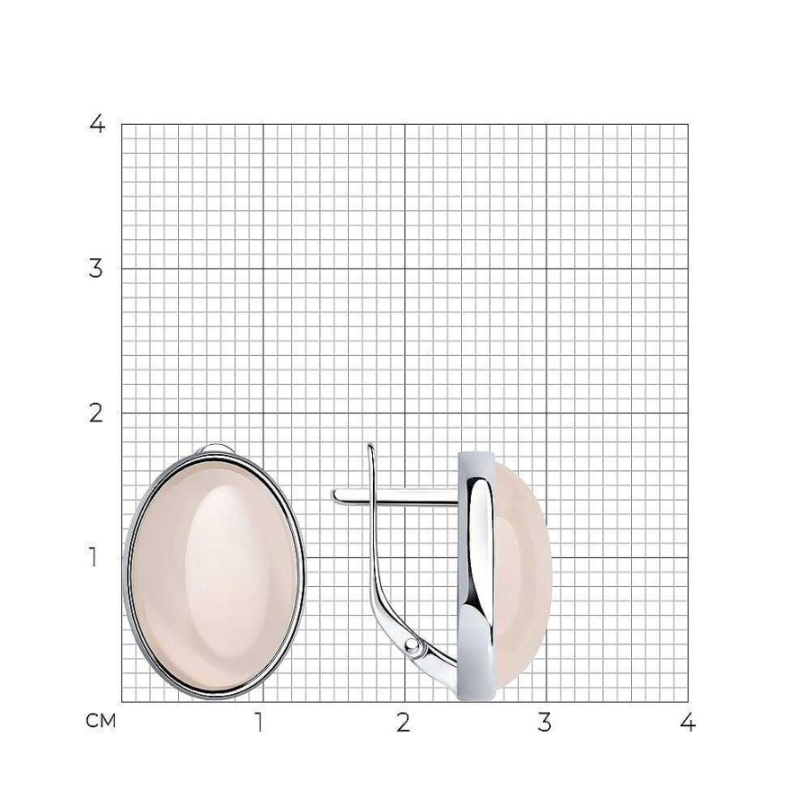 Ohrringe Zolotoy | Paar Ohrh Nger 925 Silber Mit Quarz