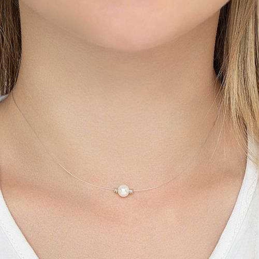 Ketten Zolotoy | Collier - Kette 925 Sterling Silber Mit Perle