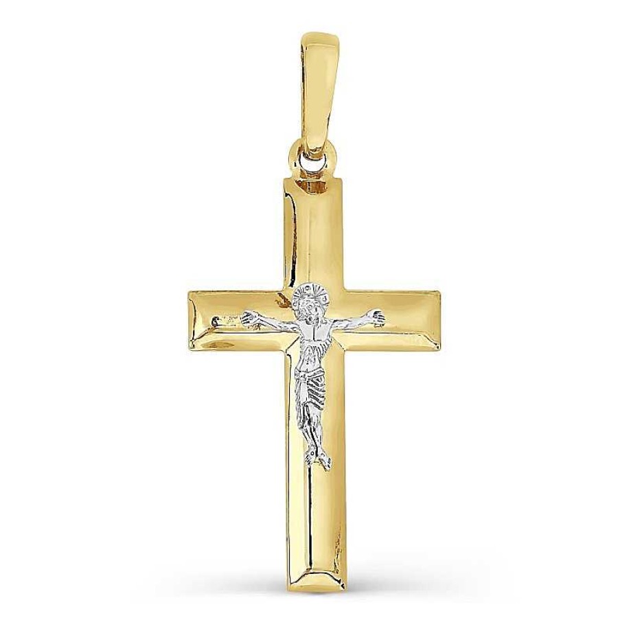 Kreuze Zolotoy | Kreuz "Segne Und Rette" 585 Gelbgold