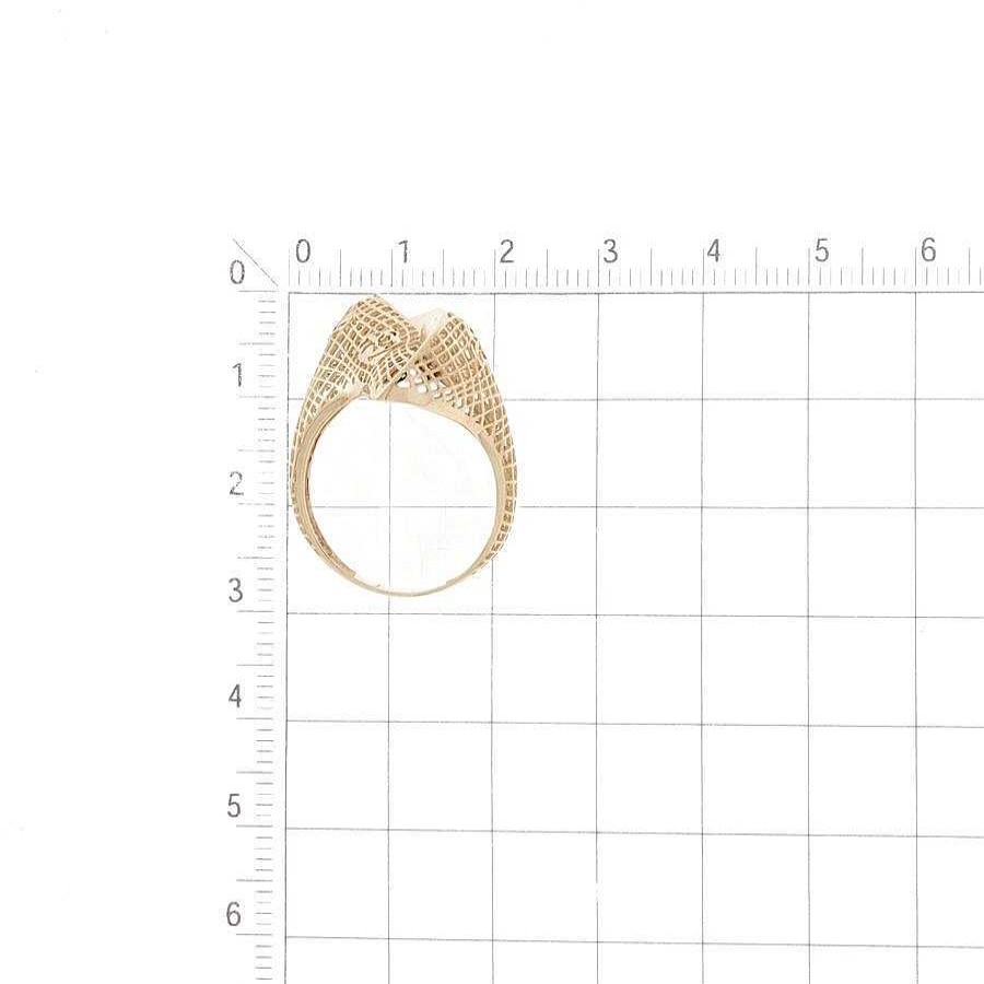 Ringe Zolotoy | Damen Ring 585 Rotgold Filigran