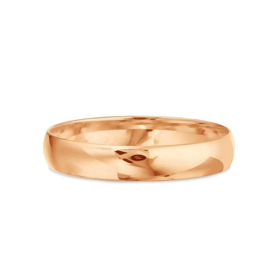 Ringe Zolotoy | Trauring 375 Rotgold Hochglanzpoliert (4 Mm)