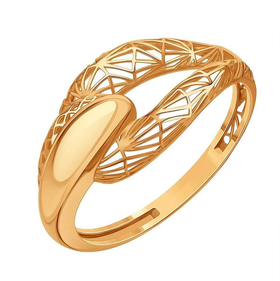 Ringe Zolotoy | Damen Ring 585 Rotgold