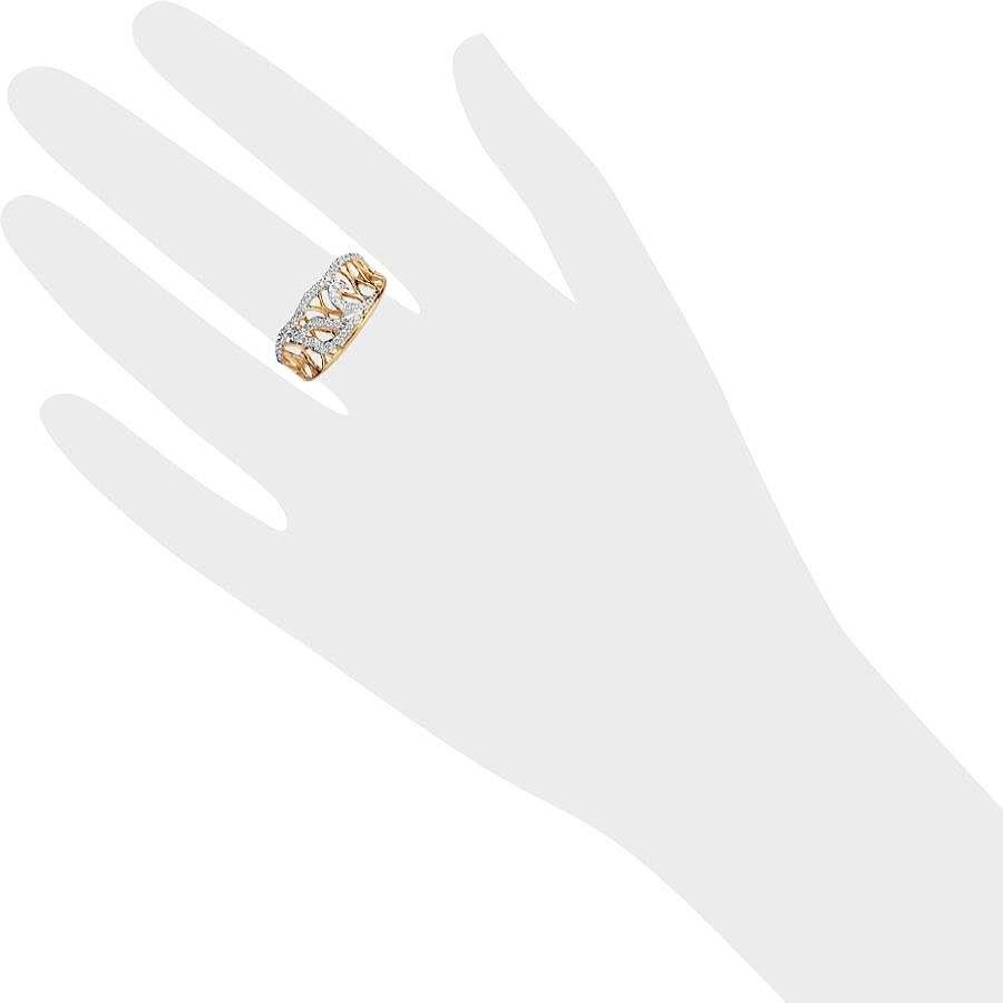 Ringe Zolotoy | Damen Ring Mit Zirkonia | 585 Rotgold