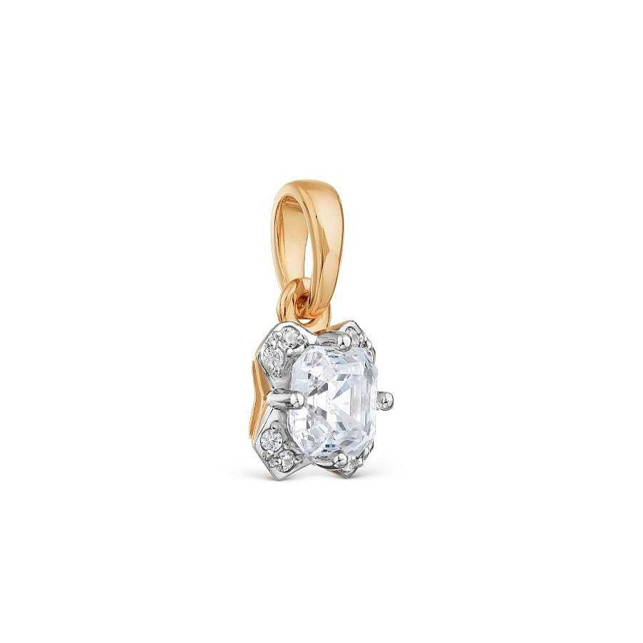 Anh Nger Zolotoy | Anh Nger Mit Zirconia Premiums 585 Rotgold